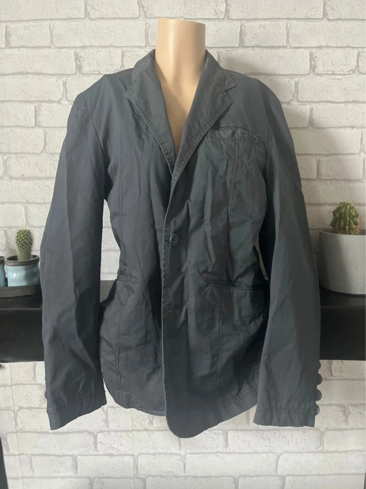 Veste blazer gris foncé – Kiabi – Taille 44